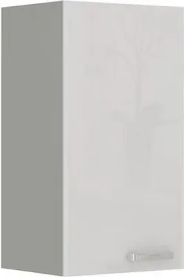 Immagine prodotto di Mobile cucina superiore 40 cm GENJI - grigio / bianco lucido