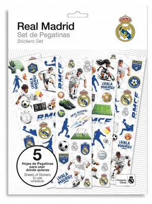 Image de Real Madrid Sticker Set 5 feuilles