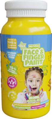 Image de Peinture pour les doigts BOTI - Jaune 250 ml 38585