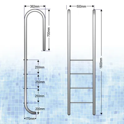 Produktbild von Standard -Standard -4 -Standardtreppe