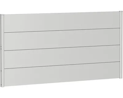 Obrázek produktu pro Kovový plot Biohort 180 x 90 cm žárově pozinkovaný stříbrný metalický