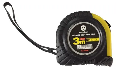 Produktbild von Rollmaßband Messband 3m Bandmaß Rollband mit Rücklauf 1x