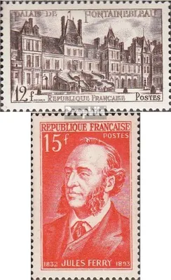 Produktbild von Briefmarken Frankreich 1951 Mi 896,898 (kompl.Ausg.) postfrisch Bauwerke