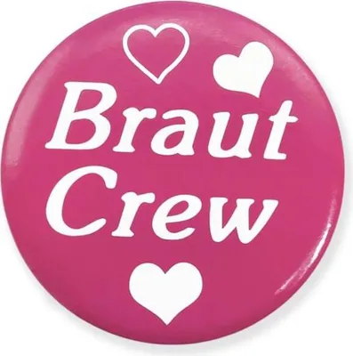 Produktbild von Oblique Unique Button JGA Junggesellinnenabschied Hochzeit - Braut Crew