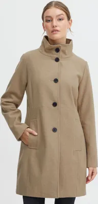 Produktbild von OXMO OXValerine - 21800100ME Damen Wintermantel Wollmantel Winterjacke