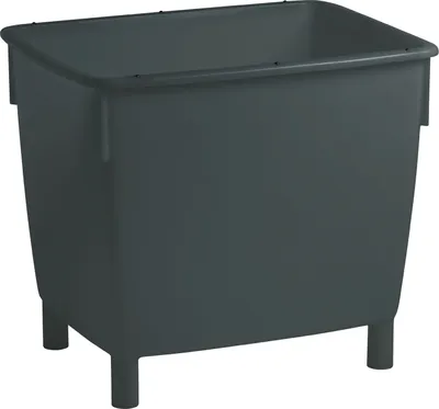 Image de Conteneur léger L945xl725xH830mm PE (HDPe) gris basalte CRAEMER