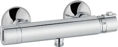 Produktbild von heinrichschulte Thermostat Duscharmatur - Brausearmatur ascona_1 - verchromt -