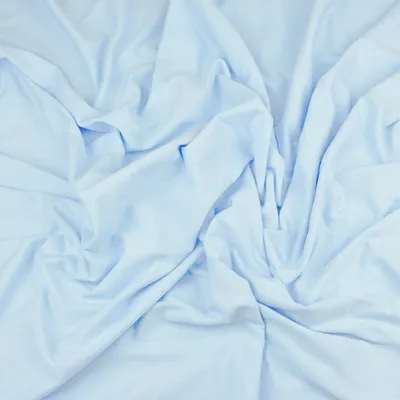 Produktbild von Einfarbiger Jersey-Stoff Himmelblau
