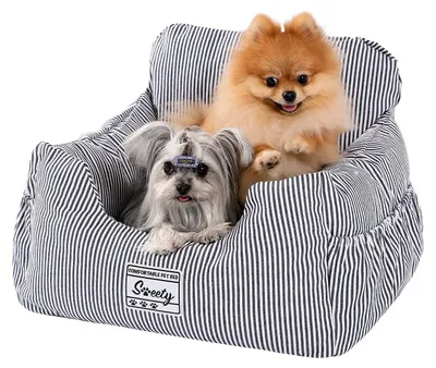 Immagine prodotto di Seggiolino per cani per auto - Seggiolino auto per cani - 57 x 53 x 35 cm - Blu