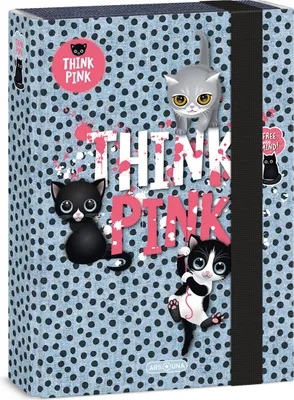 Image de Ars Una Boîte de notes Think Pink 23 A5