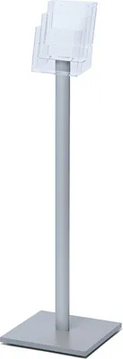 Produktbild von Showdown Prospektständer MB - 3x DIN A5 - Aluminium - Silber