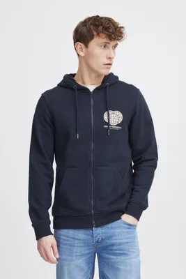 Produktbild von Blend He BHSweatshirt Herren Sweatjacke Kapuzensweatjacke Sweater Kapuze 55% Polyester, 45% Baumwolle regular fit