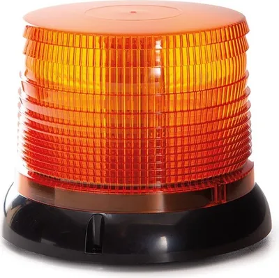 Produktbild von Perel Orangefarbenes LED-Blaulicht, inklusive USB-C-Kabel und USB-C-zu-USB-A-Konverter, mit