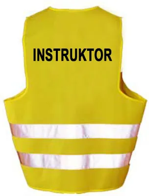 Obrázek produktu pro INSTRUCTOR - Výstražná reflexní pracovní vesta s potiskem