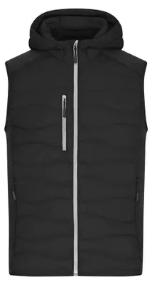 Produktbild von James and Nicholson - Weste für Herren LT2506 (M) (Schwarz)