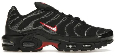 Produktbild von Nike Air Max Plus Black University Red Metallic Silver - EU 38
