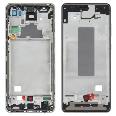 Produktbild von Mittelrahmen Bezel für Samsung Galaxy A72 Silber Middle Frame Rahmen Ersatz Teil