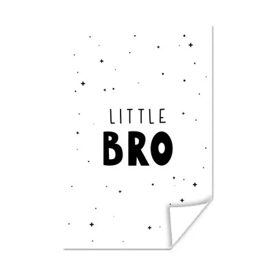 Produktbild von MuchoWow® Poster Sprichwörter - Kind - Jungen - Kleiner Bruder - Zitate 120x180 cm - Kunstposter