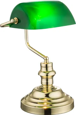 Produktbild von Globo Lighting Tischleuchte Metall messingfarben, 1x E27