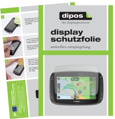 Produktbild von 6x Schutzfolie für TomTom Rider 500 matt Displayschutzfolie Folie Display Schutz