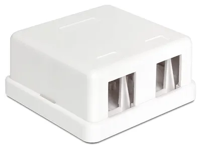 Image de Delock 86207 DELOCK Keystone Leergehäuse 2-Port