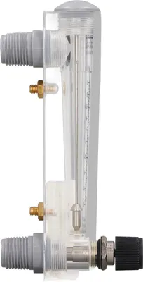 Image de Débitmètre de type panneau 0.2?2GPM Acrylique Débitmètre de liquide Testeur pour le contrôle de la mesure