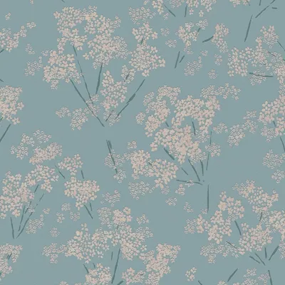 Produktbild von Profhome 395485-GU Blumen Tapete Floral blau beige türkis 5,33 m2