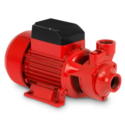 Produktbild von EBERTH Wasserpumpe Gartenpumpe Kreiselpumpe Saugpumpe, 1 Zoll Anschluss, 750 Watt Leistung, 8m Ansaughöhe, 60m Förderhöhe, 3.000l/h Fördermenge