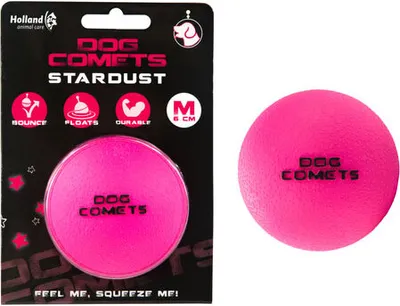 Obrázek produktu pro Psí komety Míč Stardust - růžový