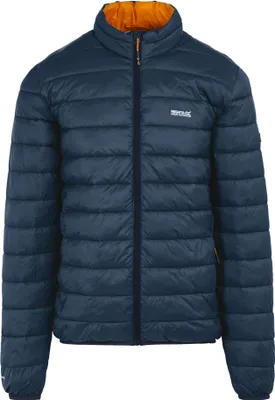 Image de Regatta - Veste matelassée « Marizion » pour homme RG10962 (XXL) (bleu jean foncé/roux)