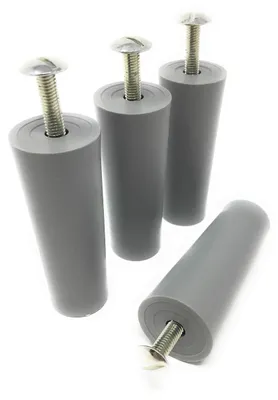 Produktbild von Rollladenstopper, 60 mm, grau, 4 Stück