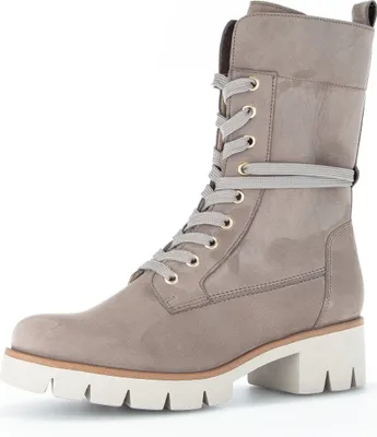 Produktbild von Gabor Shoes Schnürstiefel Braun Veloursleder Größe: 38.5 Normal