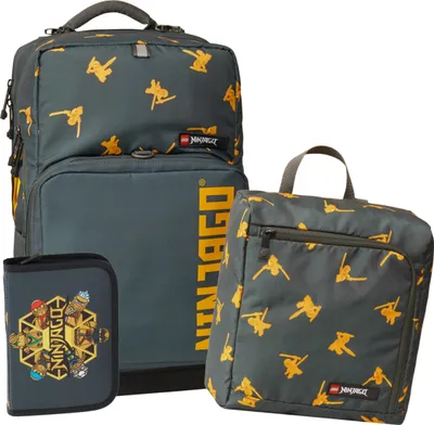 Produktbild von LEGO NINJAGO Team Golden - Maxi Plus Schulranzen Set