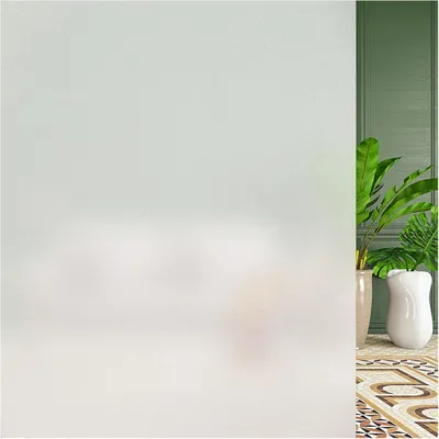 Produktbild von Selbstklebende Fensterfolie Matt Sichtschutz UV Weiß 90x200 cm