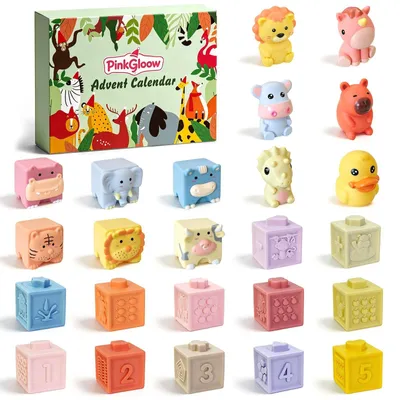 Produktbild von Adventskalender Baby 2026 24 teilig für Babys Weihnachts Countdown