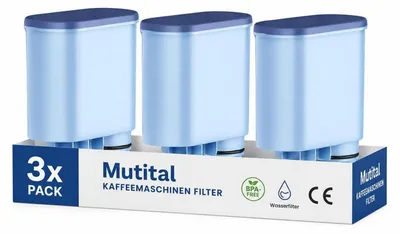 Image de Filtres à eau pour machines à café, compatibles avec Philips AquaClean, filtres anticalcaire (CA6903), lot de 3
