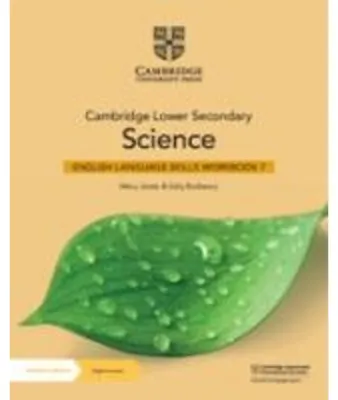 Immagine prodotto di Cambridge Lower Secondary Science English Language Skills Workbook Stage 7 with Digital Access