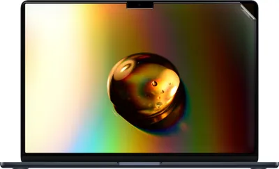 Produktbild von kwmobile Schutzfolie matt kompatibel mit Apple Macbook Air 15 2023 M2 (A2941) - Folie Displayschutz - Displayschutzfolie Displayfolie entspiegelt