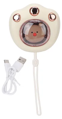 Obrázek produktu pro Přenosný elektrický ohřívač rukou se 2 teplotními stupni a funkcí nabíjení přes USB