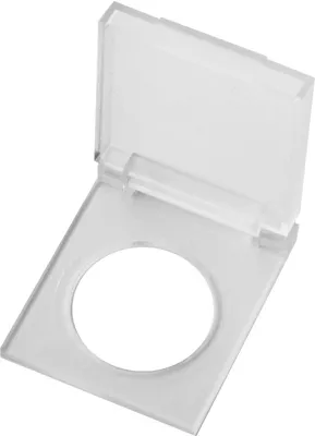 Produktbild von Schutzabdeckung Klappe für Taster Schalter LED Klingel Drucktaster Druckschalter Ø19mm