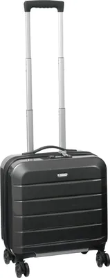 Produktbild von Aktenkoffer Trolley, Business Handgepäck auf 4 Rollen 40 cm schwarz bei Bowatex