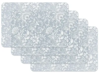 Productafbeelding van Placemat afwasbaar polypropyleen, geschikt voor levensmiddelen, 45 x 30 cm, 4 stuks