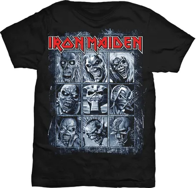 Produktbild von Iron Maiden Nine Eddies Black XL T-Shirt