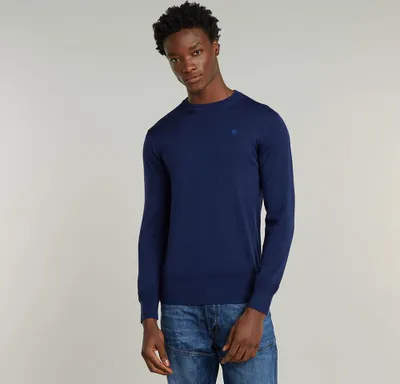 Produktbild von G-star Premium Core R Pullover Blau XS Mann Blau XS