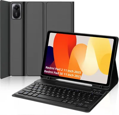 Zdjęcie produktu dla ETUI I KLAWIATURA BLUETOOTH BEZPRZEWODOWA do XIAOMI REDMI PAD 2 11 11" 2025