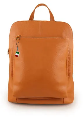 Produktbild von Florence Leder Rucksack Cityrucksack tan hellbraun OTF610N
