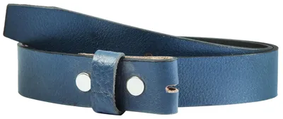 Produktbild von Leonardo Verrelli Damen Gürtel 85 - 125 cm (Bundweite) in Blau aus 100% Echtleder, für Wechselschnallen