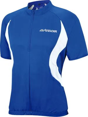 Produktbild von Airtracks Fahrradtrikot Kurzarm Team M royal-blau