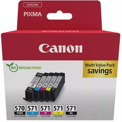 Produktbild von Canon PGI-570/CLI-571 Multi Pack PGBK/C/M/Y/BK
