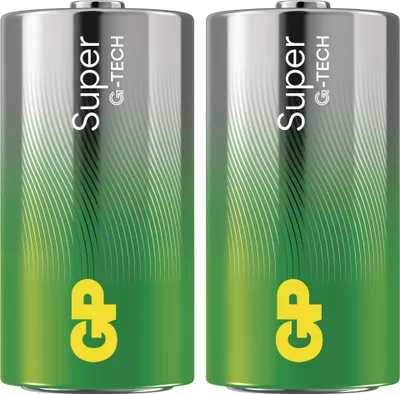 Alkalická baterie GP Super C (LR14), 2 ks
